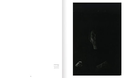 double page du livre "Photographies" de Bernar Venet